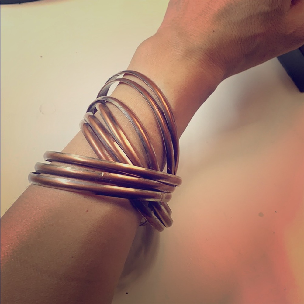 Vintage Jewelry | Vintage multi-copper bangles